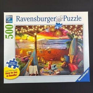 Cozy Cabana 500 Piece EZ Grip Jigsaw Puzzle by Ravensburger